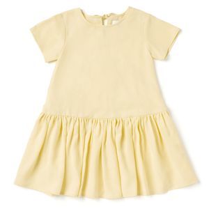 Omamimini Girls Hi-Low Drop Waist Dress